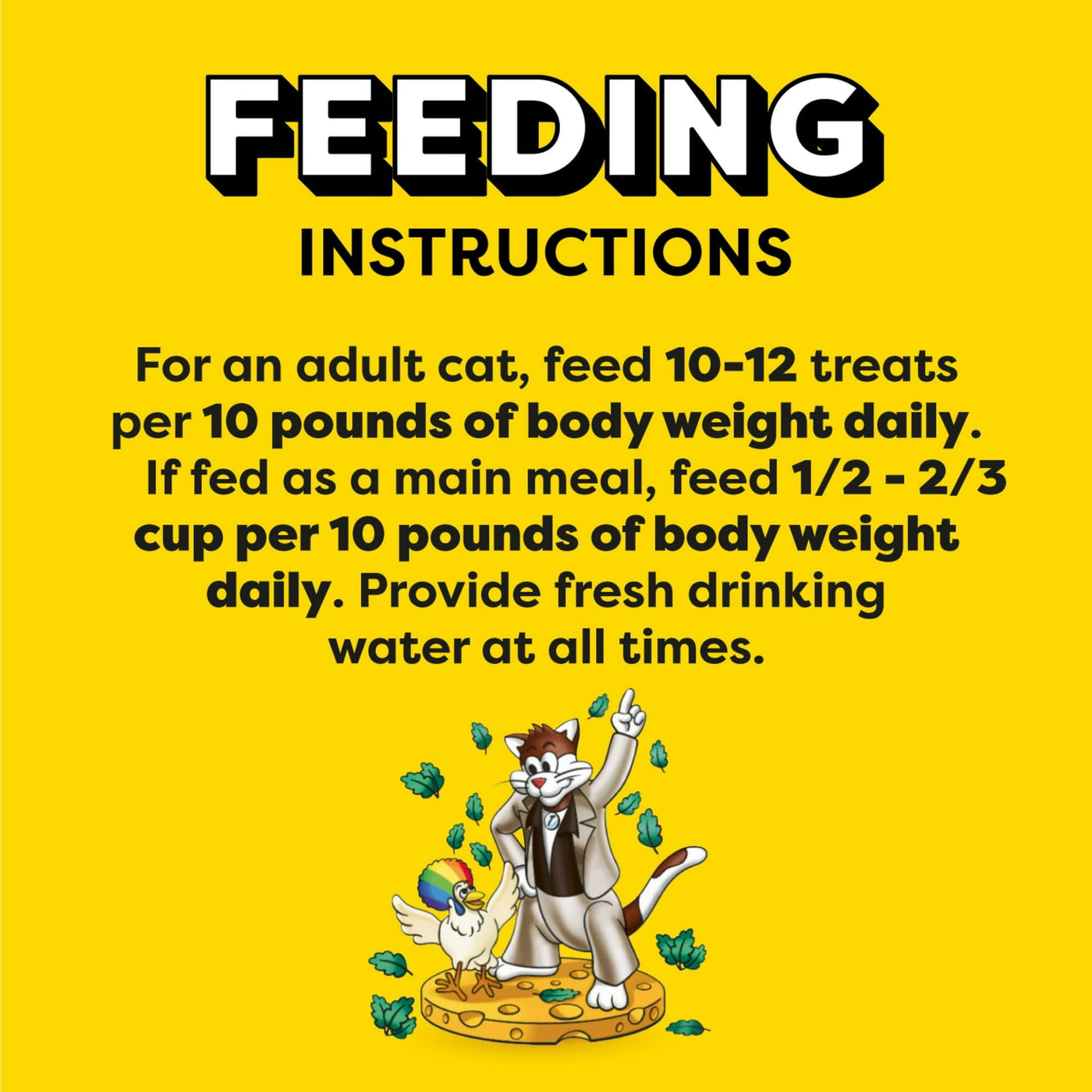 Mixups Catnip Fever Flavor Crunchy and Soft Dry Cat Treats - Delicious Cat Snack with a Mix of Chicken, Catnip, and Cheese Flavors - 6.3 Oz Pouch