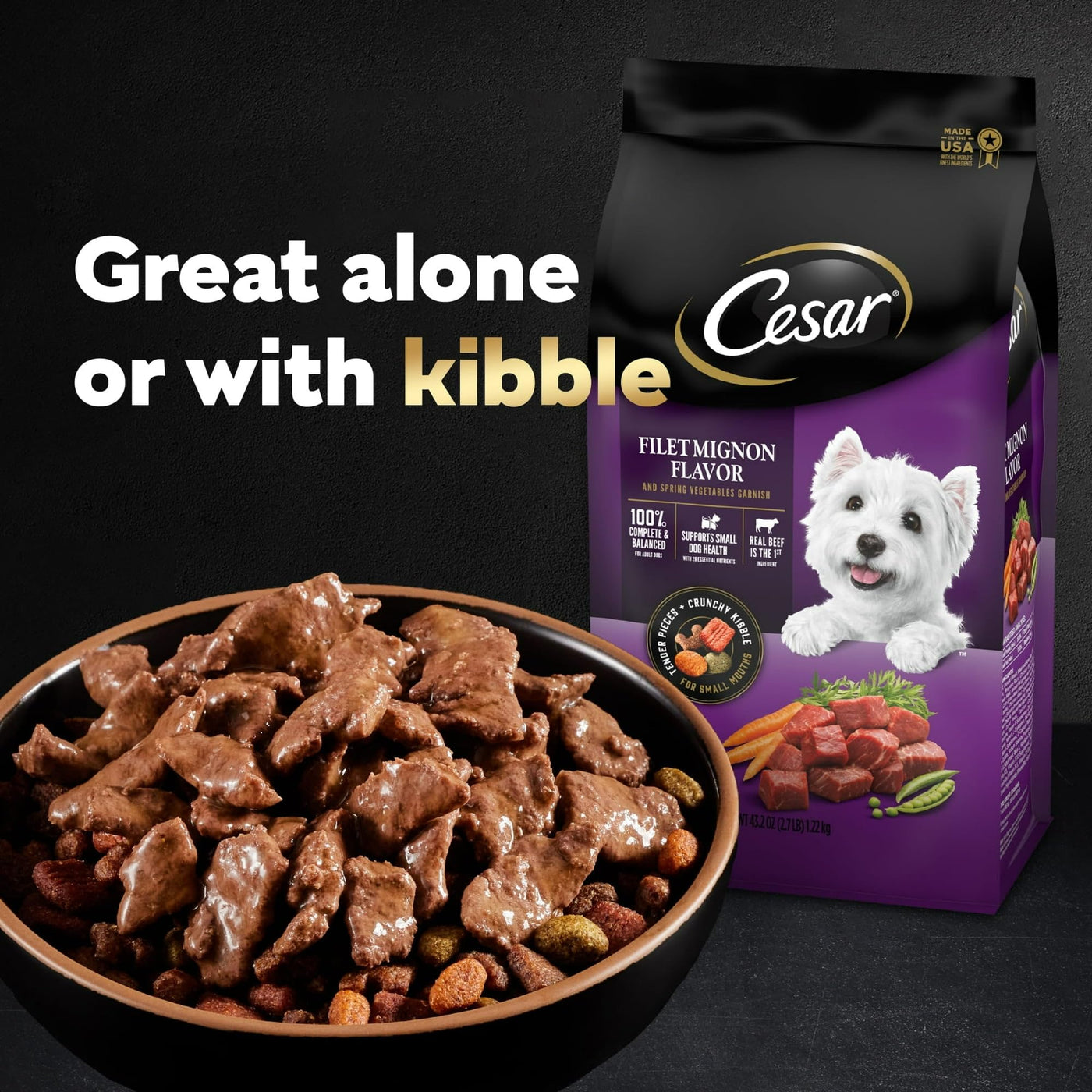 Trase A Filets in Gravy Variety Pack Wet Dog Food Adult - Complete and Balanced Meal or Dry Food Complement - 3.5 Oz Pack of 24