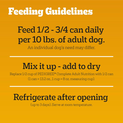 Trase A (3 Pack) Choice Cuts in Gravy Adult Canned Soft Wet Dog Food, Steak & Vegetable Flavor - 13.2 Oz. Can - 100% Complete and Balanced for Adult Dogs