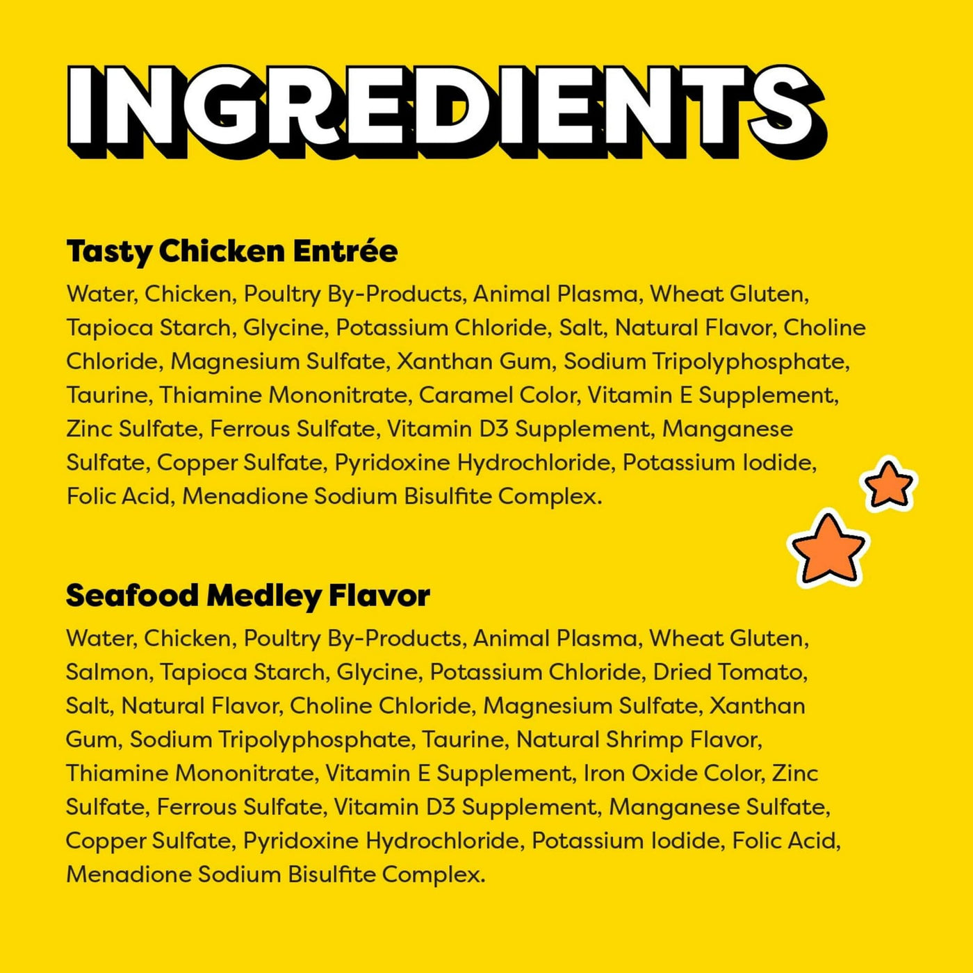 Trase A Adult Cat Food Bites in Gravy Chicken & Seafood Variety 12 Count - Complete and Balanced Cat Food - Contains no Artificial Flavors