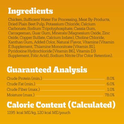 Trase A (5 Pack) Chopped Ground Dinner Meaty Ground with Hearty Chicken Wet Dog Food - 3.5 Oz Pouch - 100% Complete and Balanced Food for Adult Dogs