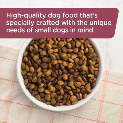 Trase A Little Bites Real Chicken & Veggies Recipe Dry Dog Food with Added Vitamins, Minerals and Taurine - Small Kibble Dog Food with Crunchy Texture - 6 lb. Bag