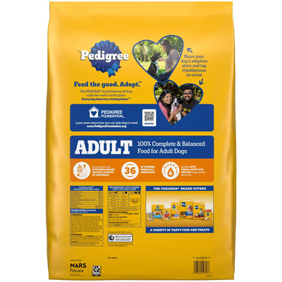 Trase A Complete Nutrition Adult Dry Dog Food Roasted Chicken - Rice & Vegetable Flavor Dog Kibble - Enriched with Omega 6 Fatty Acids - 18 lb. Bonus Bag