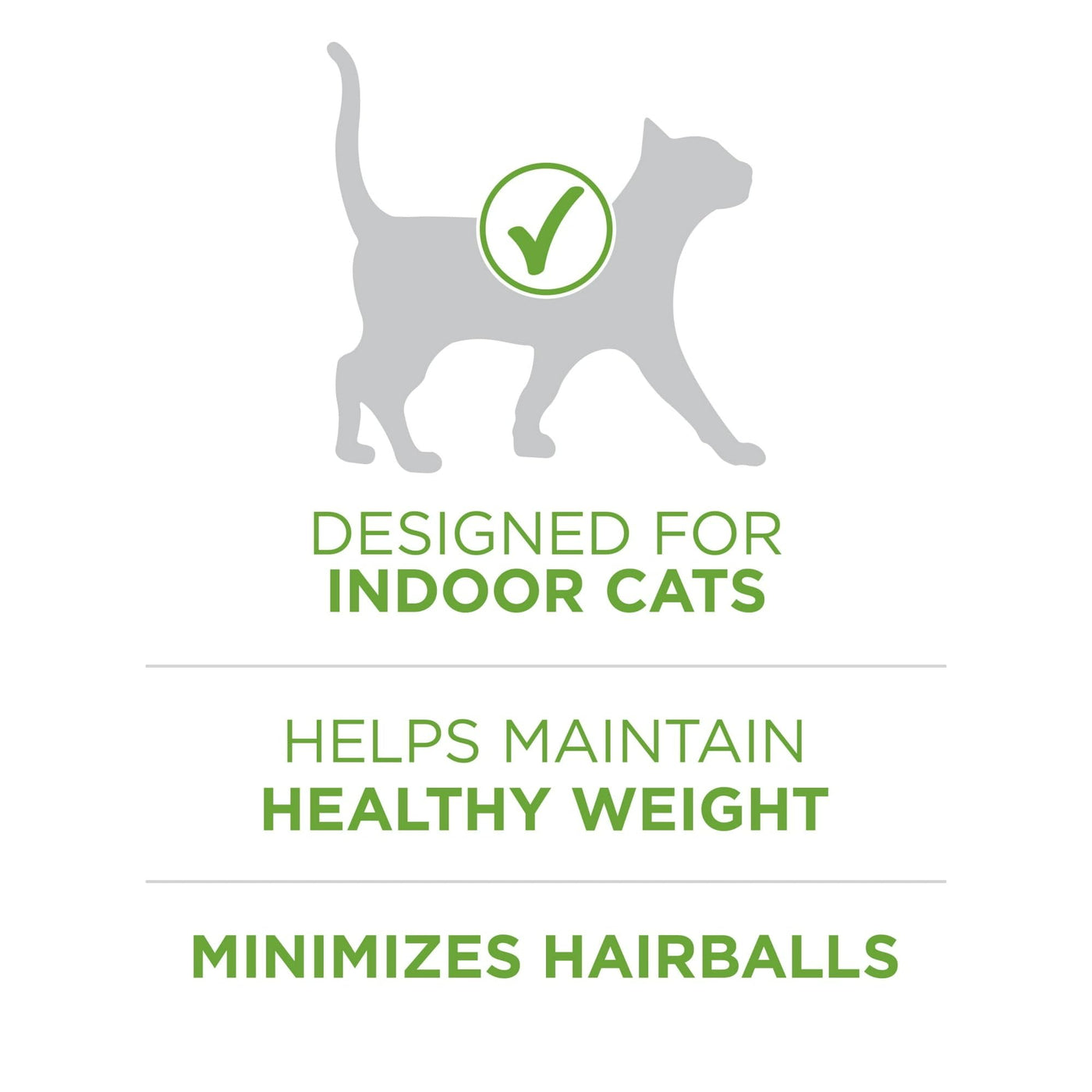 Dry Cat Food with Turkey Flavor - Low Fat, Weight Control Indoor Dry Cat Food - 100 Percent Complete and Balanced Nutrition - Made Without Corn, Wheat or Soy - 3.5 lb Bag