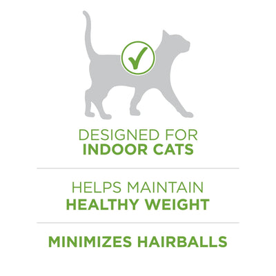Dry Cat Food with Turkey Flavor - Low Fat, Weight Control Indoor Dry Cat Food - 100 Percent Complete and Balanced Nutrition - Made Without Corn, Wheat or Soy - 3.5 lb Bag