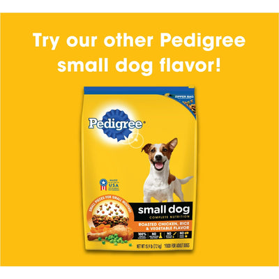 Trase A Small Dog Complete Nutrition Adult Dry Dog Food Grilled Steak and Vegetable Flavor - Maintain a Healthy Lifestyle - 3.5 lb Bag