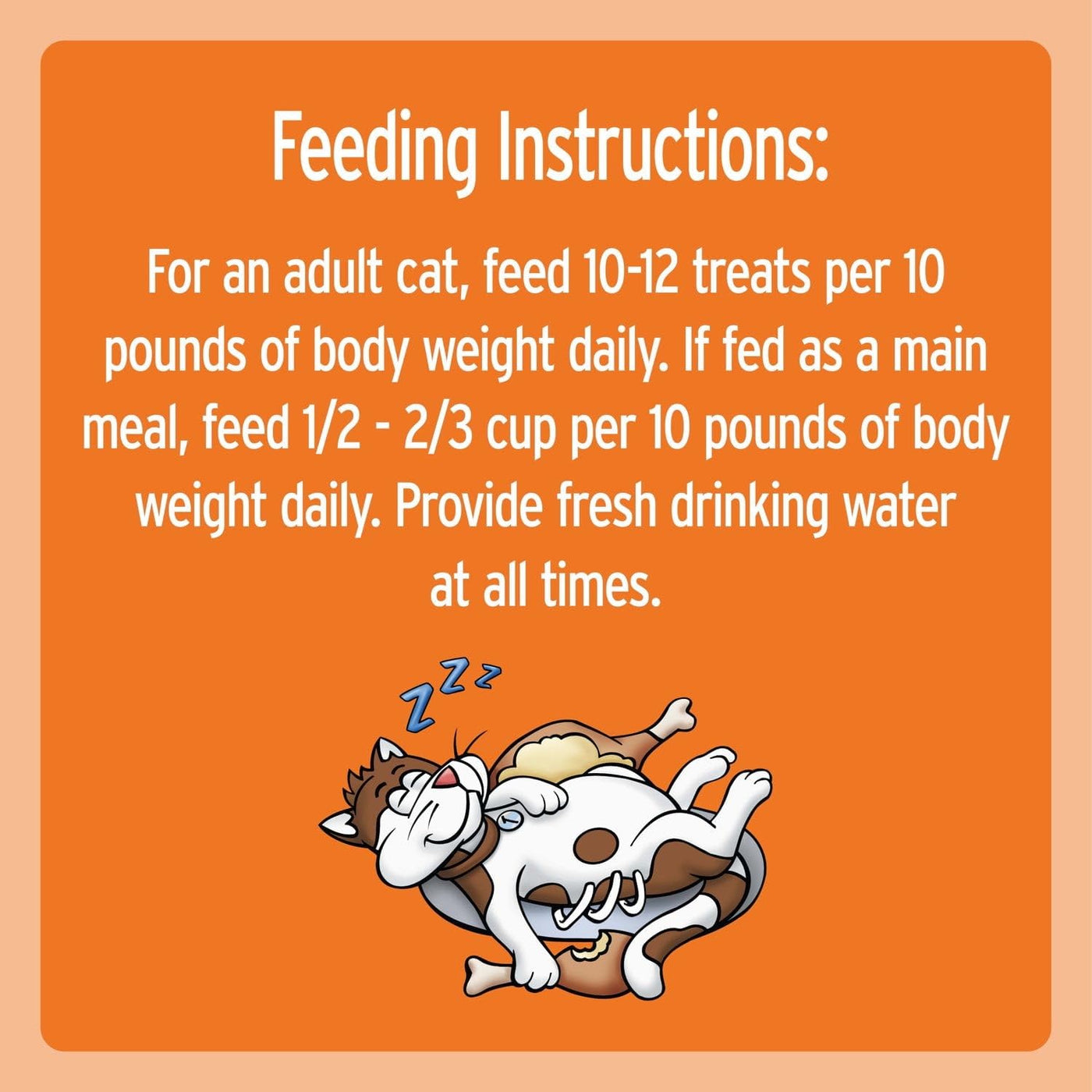 Tantalizing Turkey Flavor Crunchy Treats for Cats Mega Size - Cat Food Treats Crunchy Outside Soft Inside - 6.3 oz Pouch
