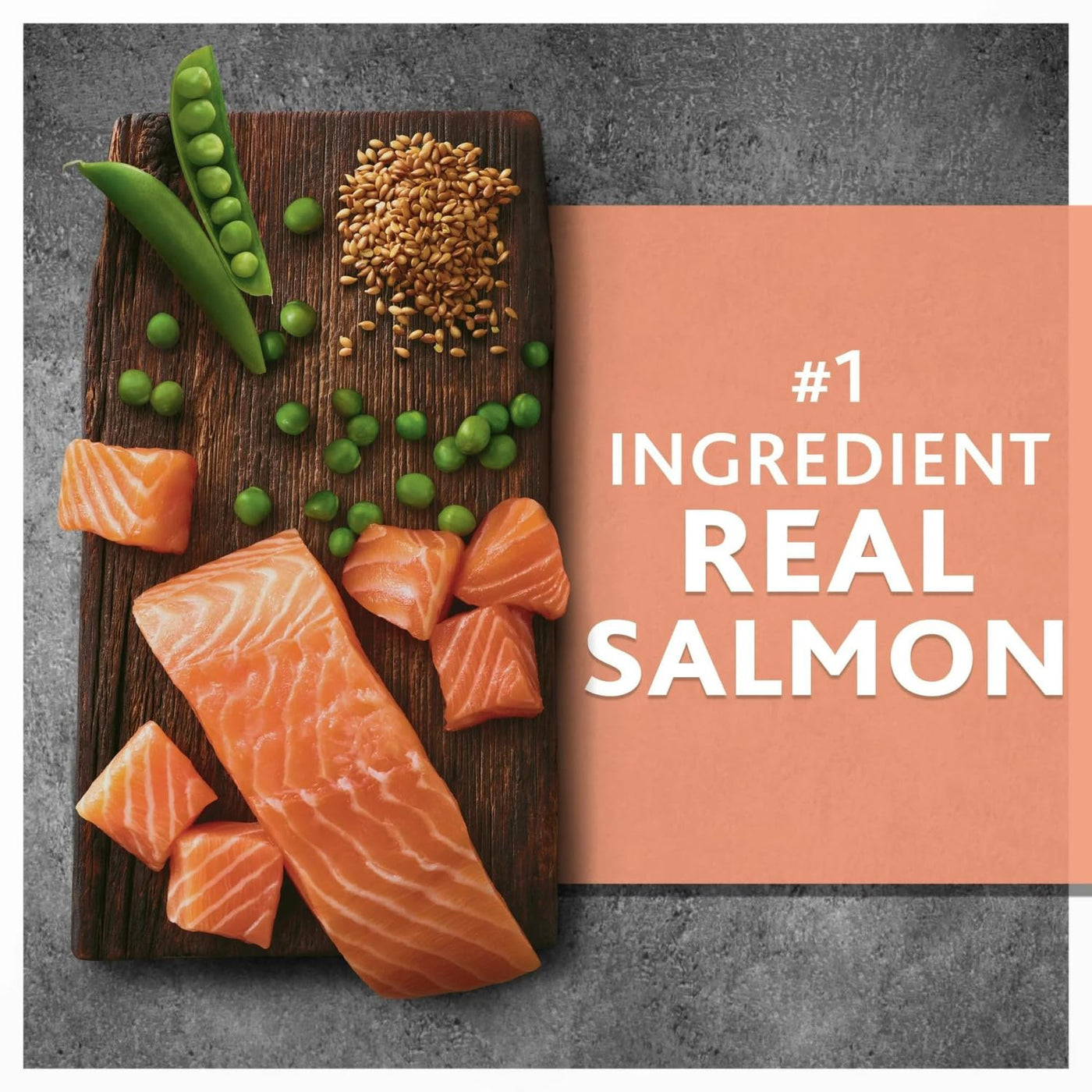 Trase A Wild & Free Salmon & Pea Recipe Dry Dog Food, Grain-Free, No Artificial Colors or Flavors, Complete Nutrition, 11 lbs
