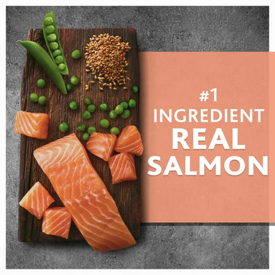 Trase A Wild & Free Salmon & Pea Recipe Dry Dog Food, Grain-Free, No Artificial Colors or Flavors, Complete Nutrition, 11 lbs