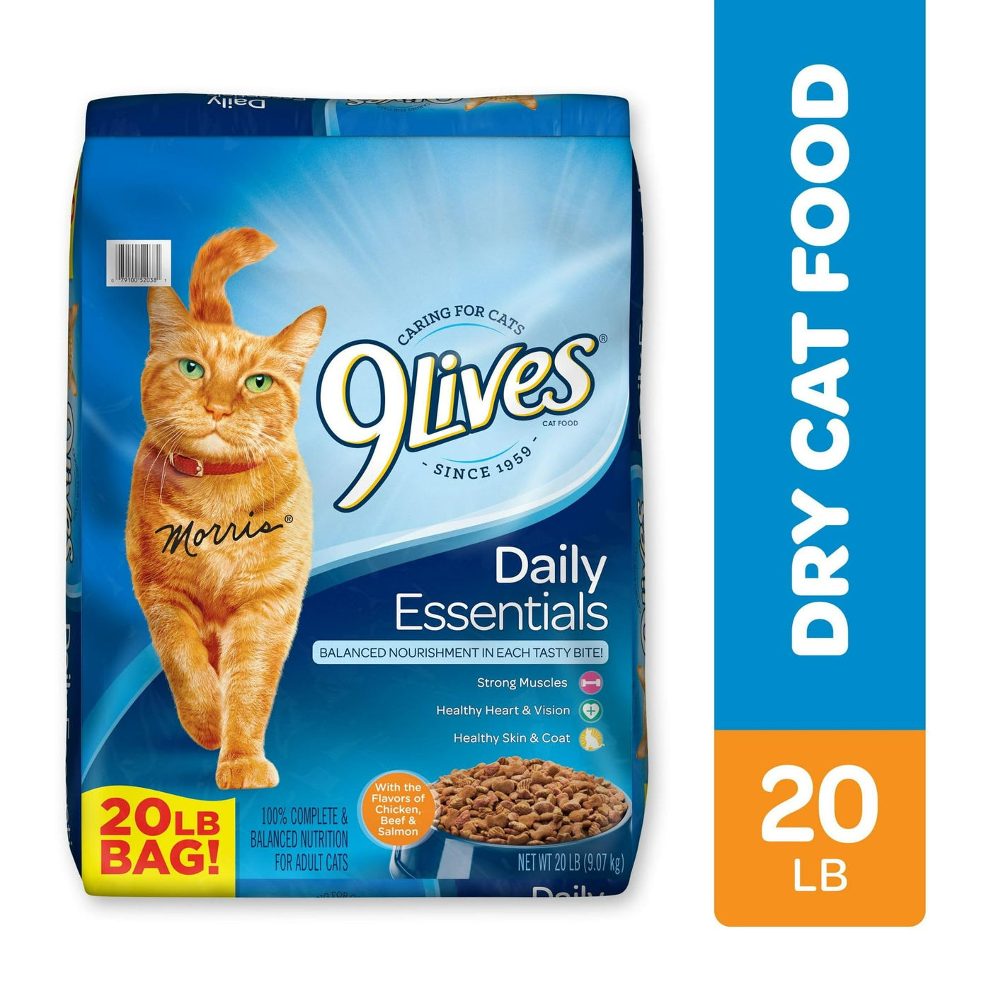 Trase A Daily Essentials Dry Cat Food - Provides Essential Building Blocks to Help Support a Healthy Life - High in Protein to Help Support Strong Muscles - 20 lb Bag