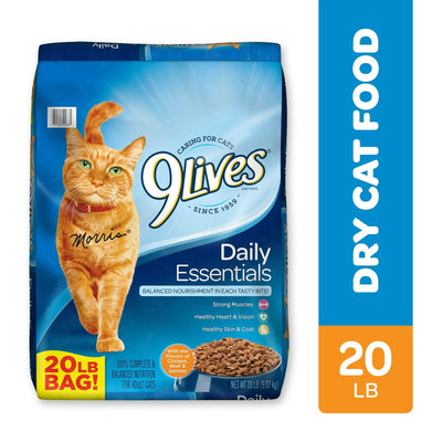 Trase A Daily Essentials Dry Cat Food - Provides Essential Building Blocks to Help Support a Healthy Life - High in Protein to Help Support Strong Muscles - 20 lb Bag