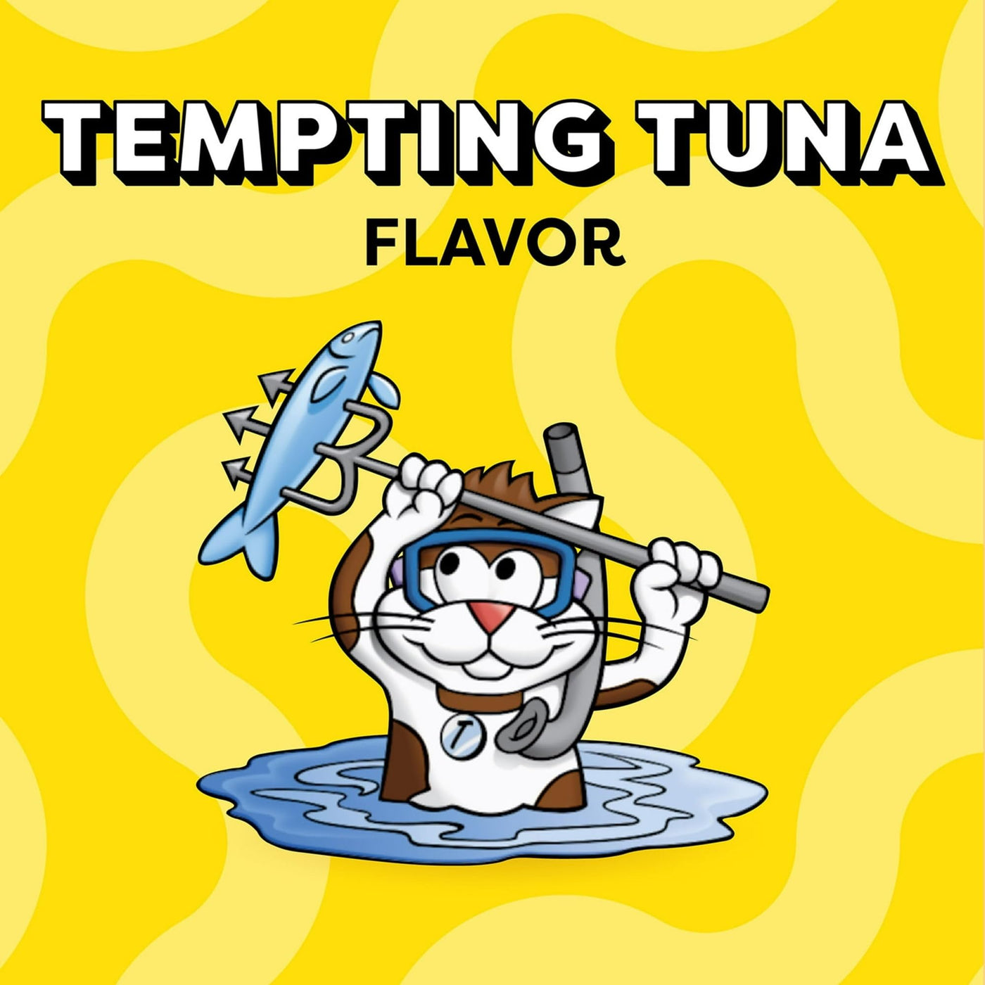 Classic Tempting Tuna Flavor Crunchy and Soft Dry Dry Cat Treats - Complete and Balanced Nutrition for Adult Cat Maintenance - 6.3 oz Pouch