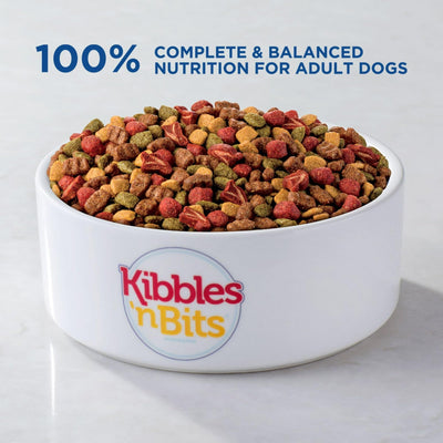 Trase A Bistro Mini Bits, Oven Roasted Beef, Veggies & Apple Dry Dog Food - 3.5 Lb. Bag - Complete and Balanced Nutrition for Adult Dogs