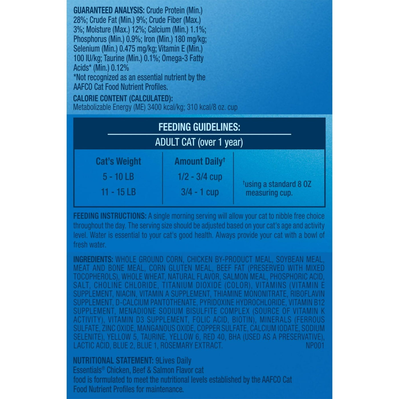 Trase A Daily Essentials Dry Cat Food - Provides Essential Building Blocks to Help Support a Healthy Life - High in Protein to Help Support Strong Muscles - 20 lb Bag