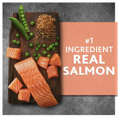 Trase A Wild & Free Salmon & Pea Recipe Dry Dog Food, Grain-Free, No Artificial Colors or Flavors, Complete and Balanced Nutrition, 24 lbs