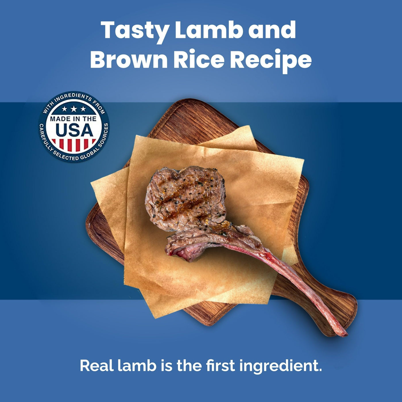Trase A Life Protection Formula Adult Dry Dog Food - Helps Build and Maintain Strong Muscles - Made with Natural Ingredients - Lamb & Brown Rice - 15 lbs