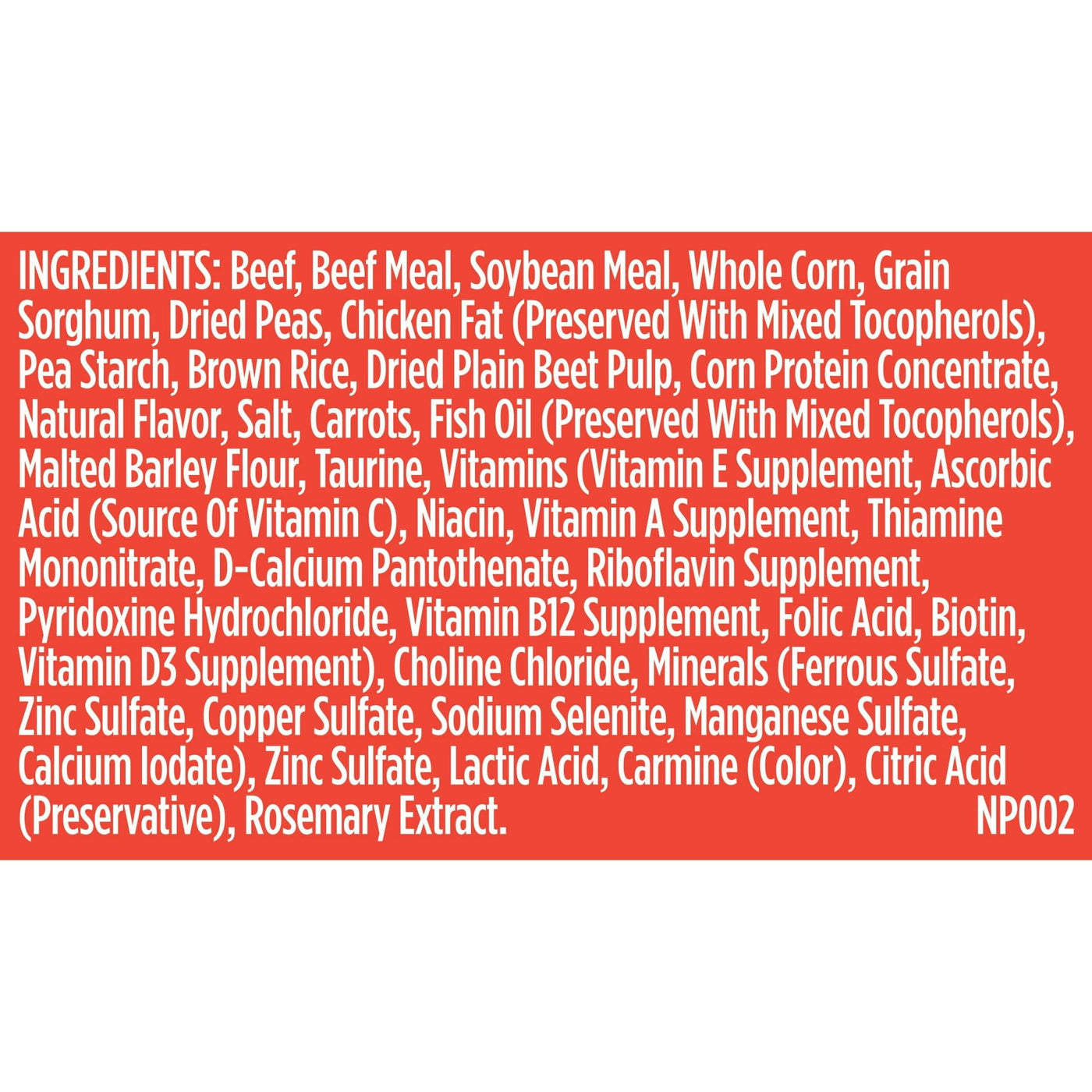 Trase A Real Beef, Pea & Brown Rice Recipe Dry Dog Food - Natural Dry Dog Food for Adult Dogs with Added Vitamins, Minerals and Taurine - 14 lb. Bag