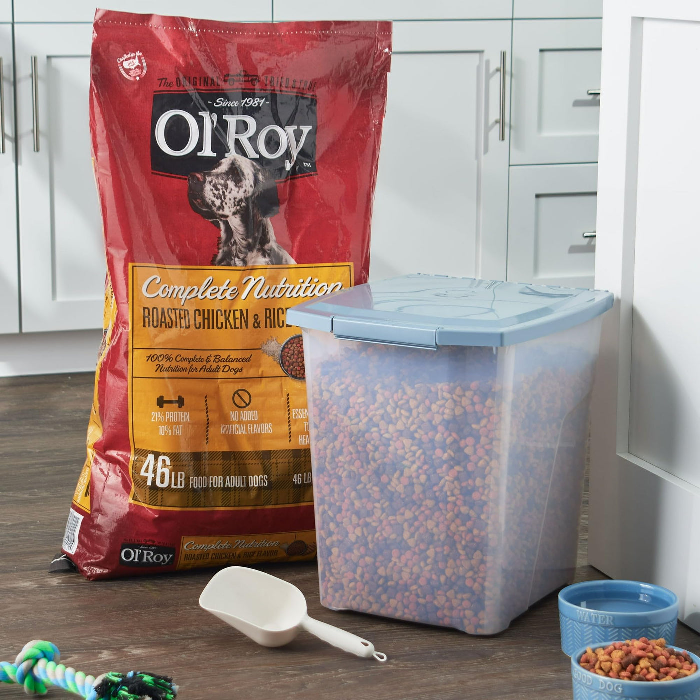 Trase A Complete Nutrition Roasted Chicken & Rice Flavor Dry Dog Food - Contains Essential Nutrients to Support a Healthy Lifestyle - 4 lbs