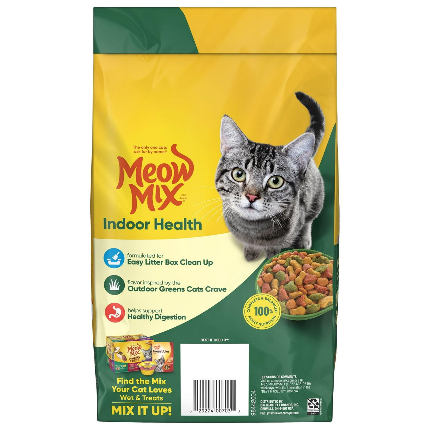 Trase A Dry Cat Food for All Lifestages - Complete and Balanced Nutrition for Adult Cats - Produced from Globally Sourced Ingredients - Maintain a Healthy Weight - 3.15 Pound Bag