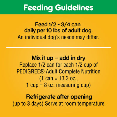 Trase A (3 Pack) Choice Cuts in Gravy Adult Canned Wet Dog Food, Country Stew - 13.2 Oz. Can - 100% Complete and Balanced for Adult Dogs
