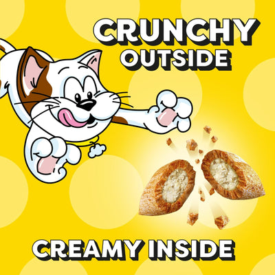Birthday Lobster and Beef Flavor Crunchy Soft Treats for Cats - Complete and Balanced Nutrition for Adult Cats - 6.3 oz Pouch