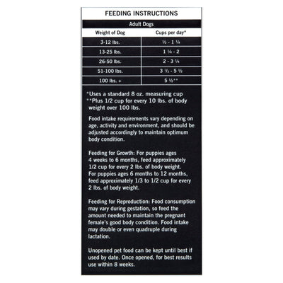 Chicken & Brown Rice Recipe Dry Dog Food - Added Vitamins, Minerals, and Other Trace Nutrients - Support Healthy Skin and Coat - 15 lbs
