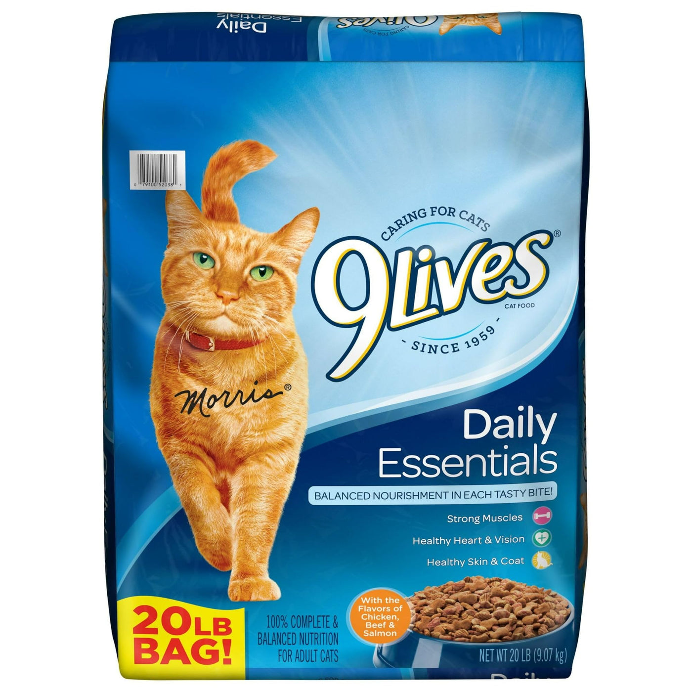 Trase A Daily Essentials Dry Cat Food - Provides Essential Building Blocks to Help Support a Healthy Life - High in Protein to Help Support Strong Muscles - 20 lb Bag