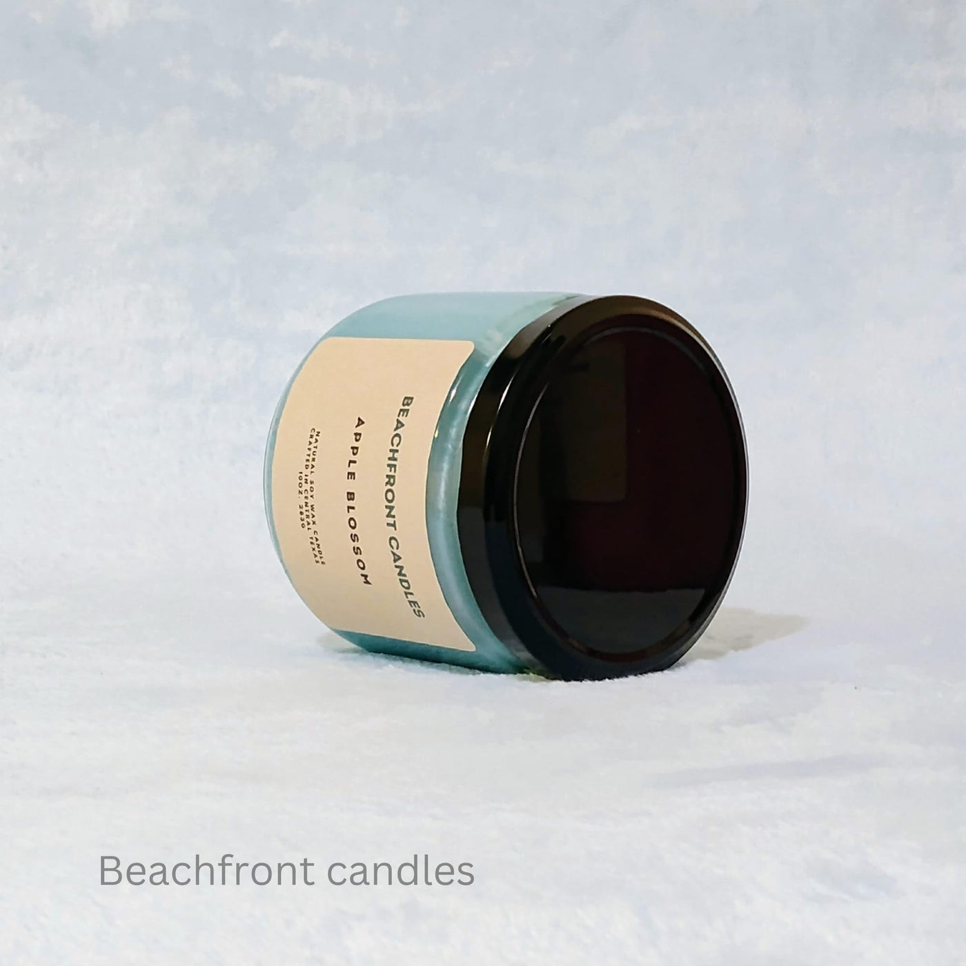 Beachfront Candle Scented Candle for Women - Aromatherapy Stress Relief Soy Wax Fragrance Candle with 65+ Hour Burn, Perfect Scented Jar Candle for Home, Men & Women (Apple Blossom)