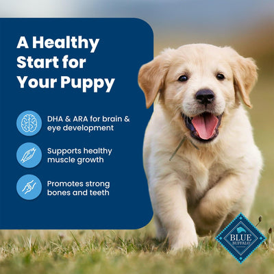 Trase A Life Protection Formula Puppy Dry Dog Food with DHA and ARA - Made with Natural Ingredients - Chicken & Brown Rice - 15 lbs.