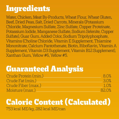 Trase A (6 Pack) Choice Cuts in Gravy Adult Canned Wet Dog Food, Country Stew - 13.2 Oz. Can