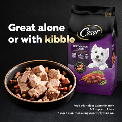 (3 Pack) Adult Classic Turkey with Loaf in Sauce Wet Dog Food - 3.5 oz Tray - Complete and Balanced and Fortified with Vitamins and Minerals to Help Dogs
