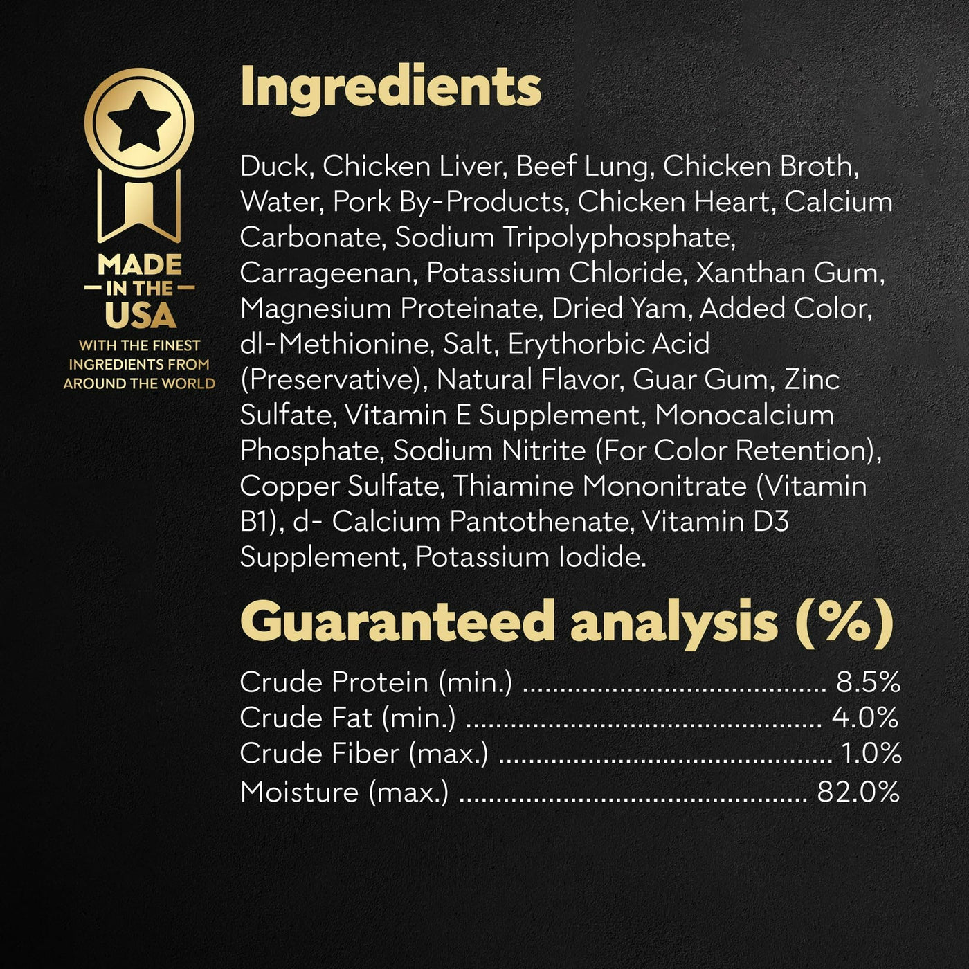 (6 Pack) Classic Loaf in Sauce Duck Recipe Wet Dog Food Adult - 3.5 Oz Easy Peel Tray - Complete and Balanced and Fortified with Vitamins and Minerals to Help Dogs