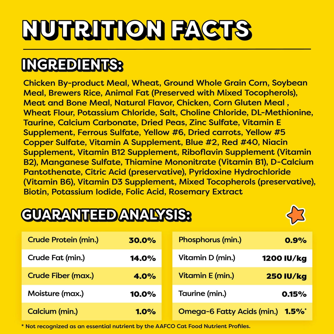 Trase A Tasty Chicken Flavor Adult Dry Cat Food - Made with Real Chicken - Crunchy & Creamy Pockets Mixed in - 35 Vitamins, Minerals, and Amino Acids - 3.15 lb Bag