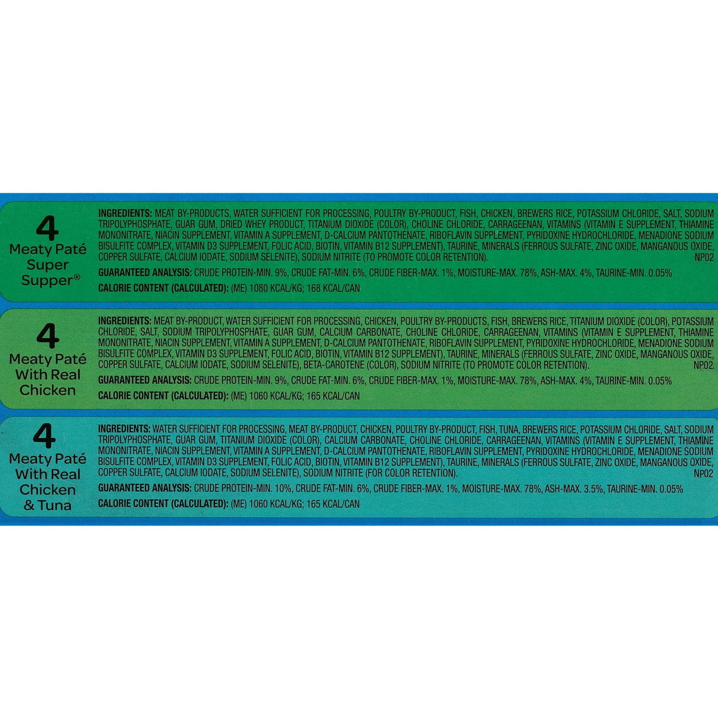 Trase A Paté Favorites Variety Pack Wet Cat Food - Complete Nutrition for Kittens and Adult Maintenance - 5.5 Ounce Cans, 12 Count