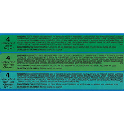 Trase A Paté Favorites Variety Pack Wet Cat Food - Complete Nutrition for Kittens and Adult Maintenance - 5.5 Ounce Cans, 12 Count