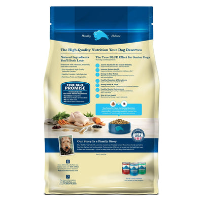 Trase A Life Protection Formula Senior Dry Dog Food - Chicken & Brown Rice - Supports Joint Health and Mobility - Made with Natural Ingredients - 15 lbs