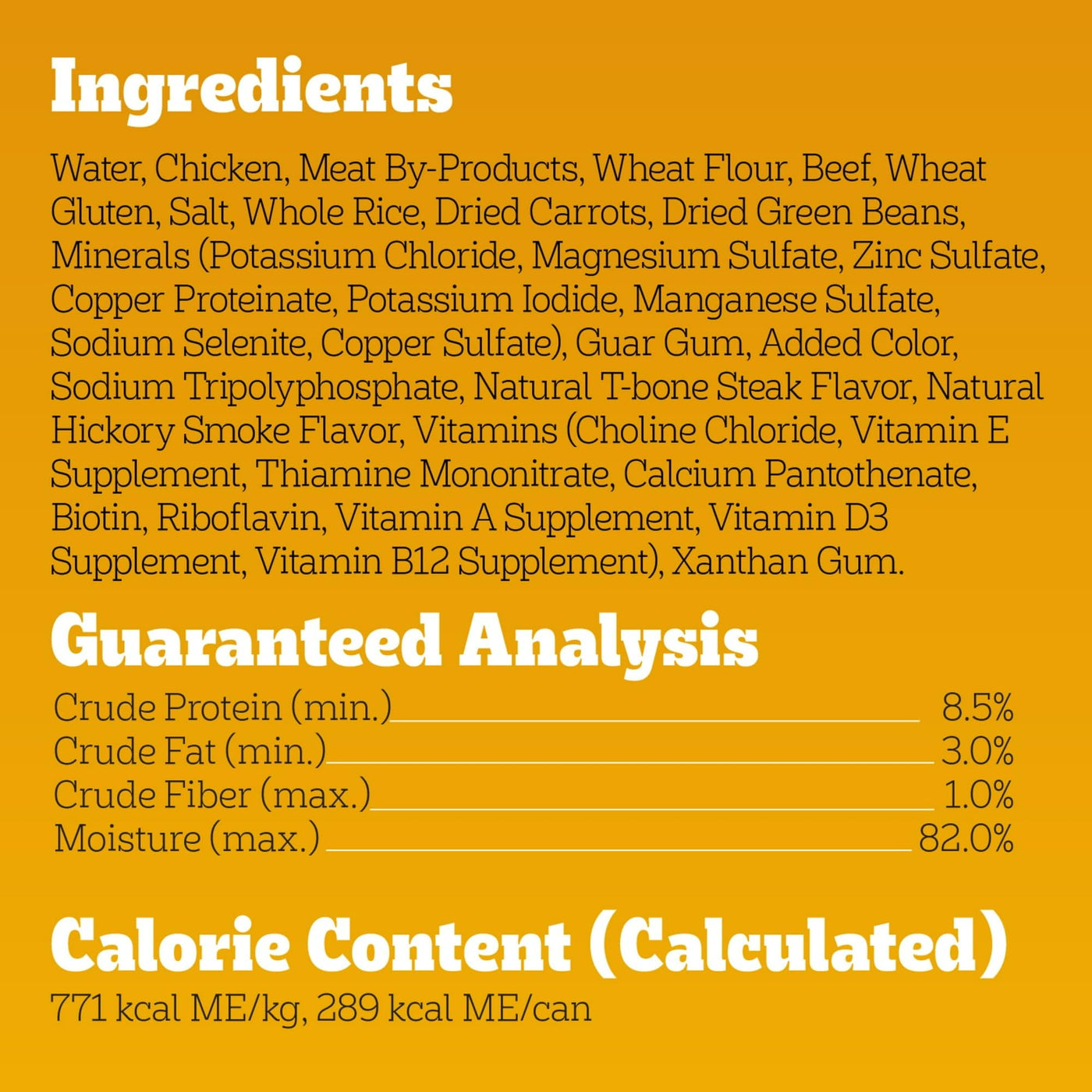Trase A (3 Pack) Choice Cuts in Gravy Adult Canned Soft Wet Dog Food, Steak & Vegetable Flavor - 13.2 Oz. Can - 100% Complete and Balanced for Adult Dogs