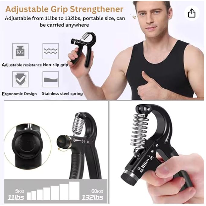 Trase-A Hand Grip Strengthener - Grip Strength Trainer
