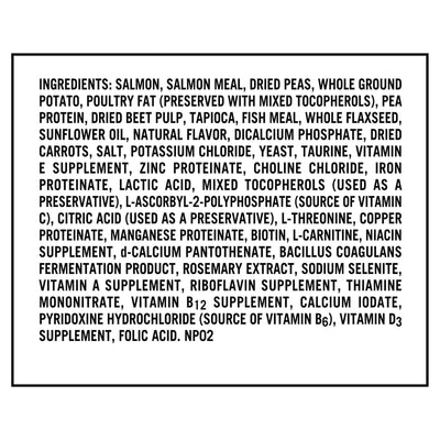 Wild & Free Salmon & Pea Recipe Dry Dog Food for Dogs of All Life Stages - Supports Muscle, Digestion, Heart, and Coat Health - Grain Free - 4 lbs