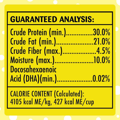 Chicken and Dairy Flavor Crunchy and Soft Dry Kitten Treats - Deliciously Flavorful Kitten Treats Crunchy Outside Soft Inside - 6.3 oz.