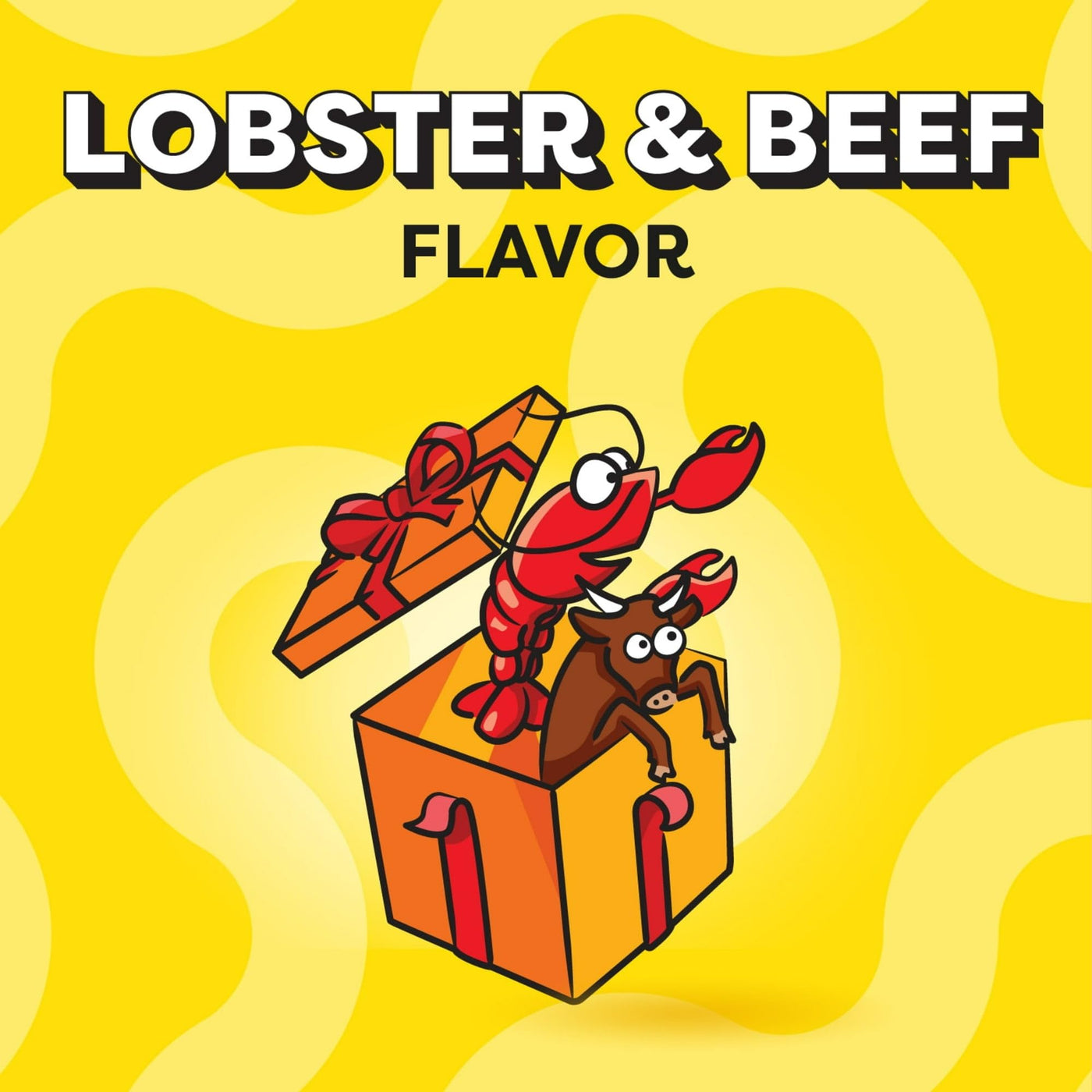 Birthday Lobster and Beef Flavor Crunchy Soft Treats for Cats - Complete and Balanced Nutrition for Adult Cats - 6.3 oz Pouch