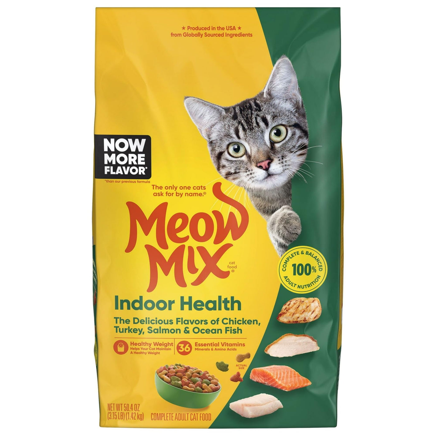 Trase A Dry Cat Food for All Lifestages - Complete and Balanced Nutrition for Adult Cats - Produced from Globally Sourced Ingredients - Maintain a Healthy Weight - 3.15 Pound Bag