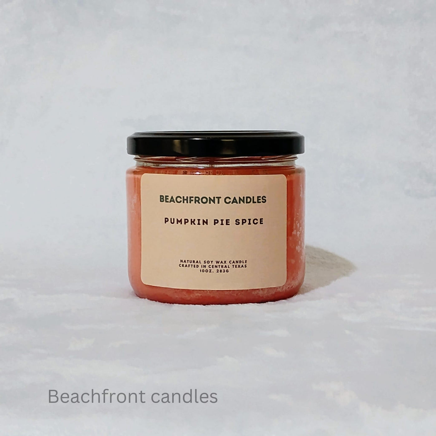 Beachfront Candle Scented Candle for Women - Aromatherapy Stress Relief Soy Wax Fragrance Candle with 65+ Hour Burn, Perfect Scented Jar Candle for Home, Men & Women (Pumpkin Pie Spice)