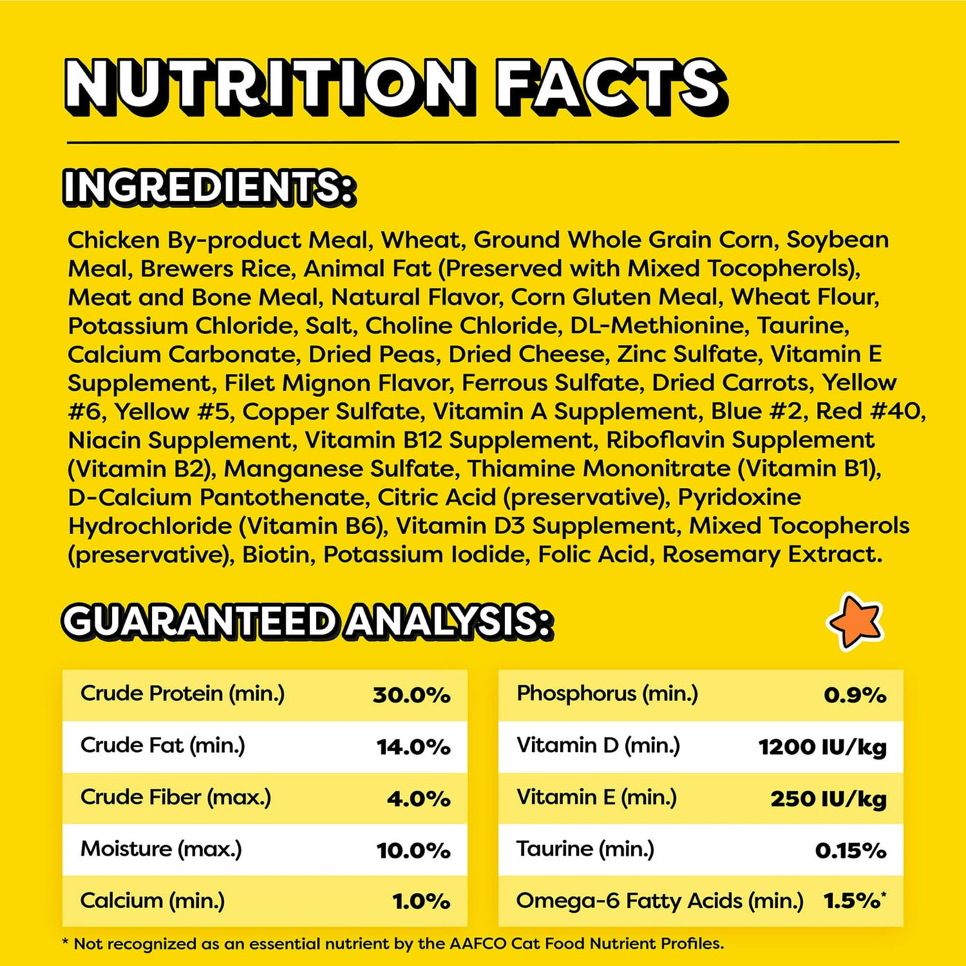 Trase A Adult Dry Cat Food Block Party BBQ Flavor - Support Strong and Healthy Muscles - Crunchy Outside Soft Inside - 35 Vitamins, Minerals, and Amino Acids - 13.5 Lb Bag