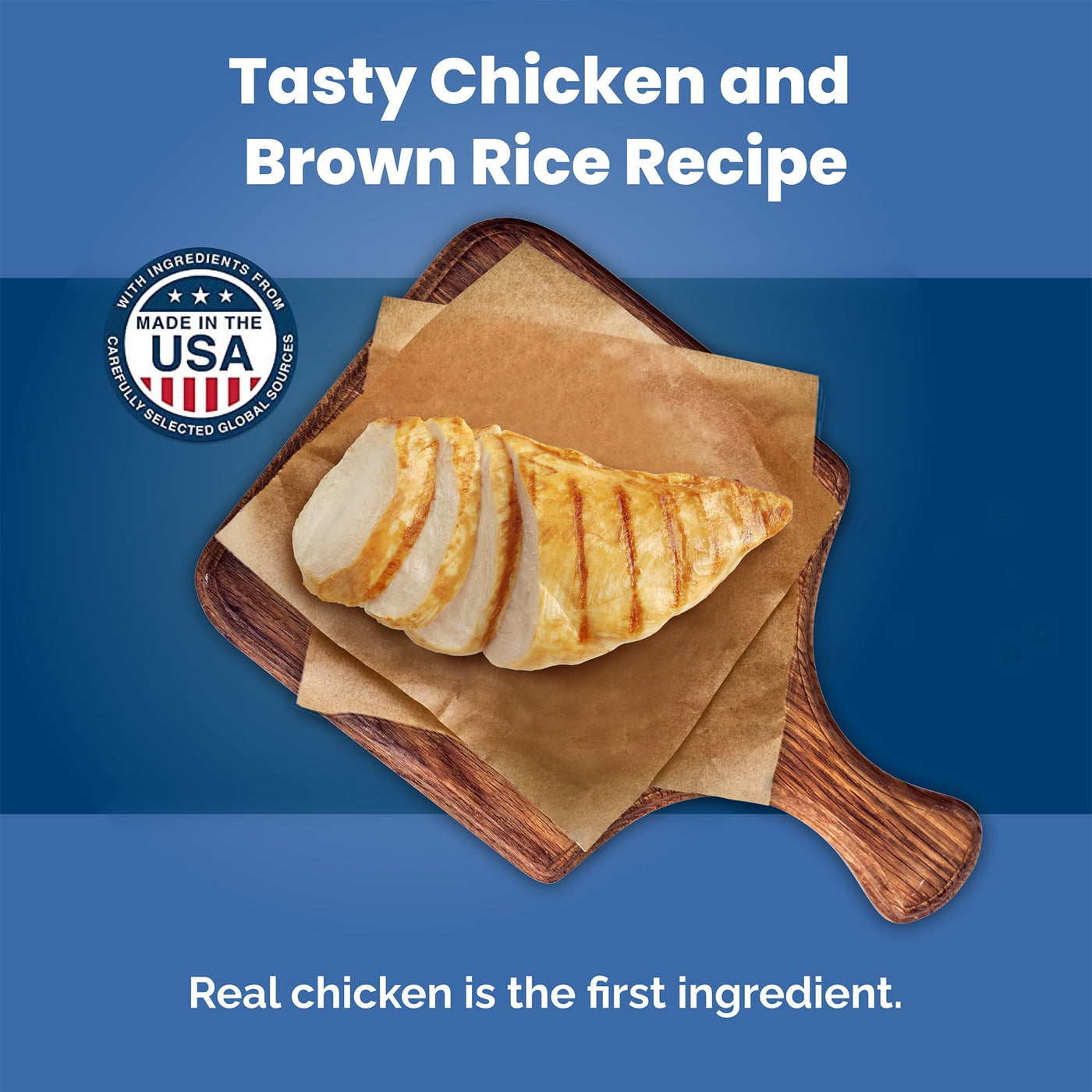 Trase A Life Protection Formula Puppy Dry Dog Food with DHA and ARA - Made with Natural Ingredients - Chicken & Brown Rice - 15 lbs.