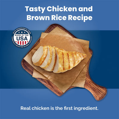 Trase A Life Protection Formula Puppy Dry Dog Food with DHA and ARA - Made with Natural Ingredients - Chicken & Brown Rice - 15 lbs.