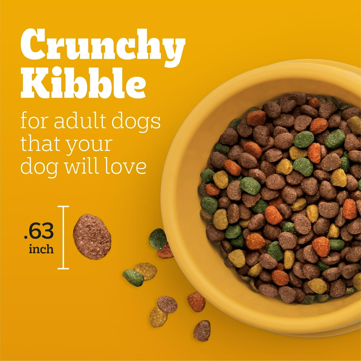 Trase A Complete Nutrition Adult Dry Dog Food Roasted Chicken - Rice & Vegetable Flavor Dog Kibble - Enriched with Omega 6 Fatty Acids - 18 lb. Bonus Bag