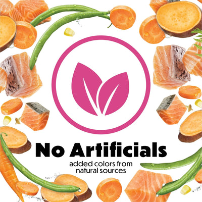Trase A Originals with Natural Salmon Natural Dry Dog Food Formula with Added Vitamins, Minerals and Nutrients - Support Immune System Health - 14 lb Bag