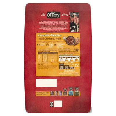 Trase A Complete Nutrition Roasted Chicken & Rice Flavor Dry Dog Food - Contains Essential Nutrients to Support a Healthy Lifestyle - No Added Artificial Flavors - 15 lbs
