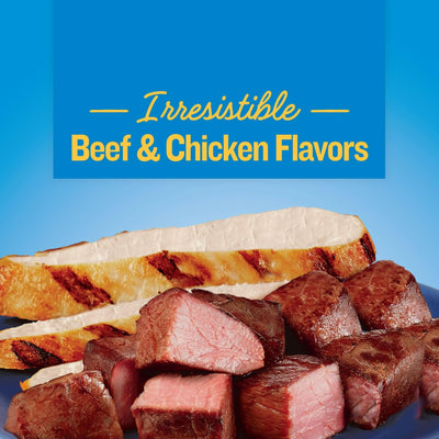 Trase A Mini Bits Small Breed Savory Beef & Chicken Flavors Dry Dog Food - Complete and Balanced Nutrition for Adult Dogs 3.5 lb Bag